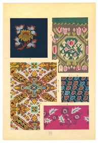 Jiang Majin — Eastern Textile Patterns and Designs Woodblock
