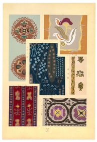 Jiang Majin — Eastern Textile Patterns and Designs Woodblock