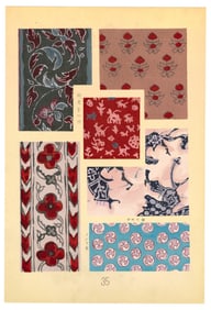 Jiang Majin — Eastern Textile Patterns and Designs Woodblock
