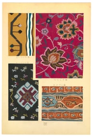 Jiang Majin — Eastern Textile Patterns and Designs Woodblock