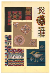 Jiang Majin — Eastern Textile Patterns and Designs Woodblock