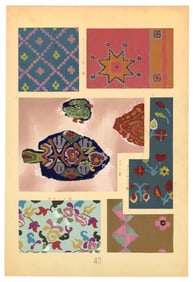 Jiang Majin — Eastern Textile Patterns and Designs Woodblock