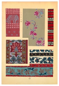 Jiang Majin — Eastern Textile Patterns and Designs Woodblock