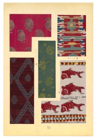 Jiang Majin — Eastern Textile Patterns and Designs Woodblock