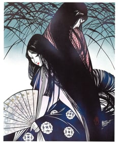 Masayuki Miyata : Veil of Petals Offset Lithograph
