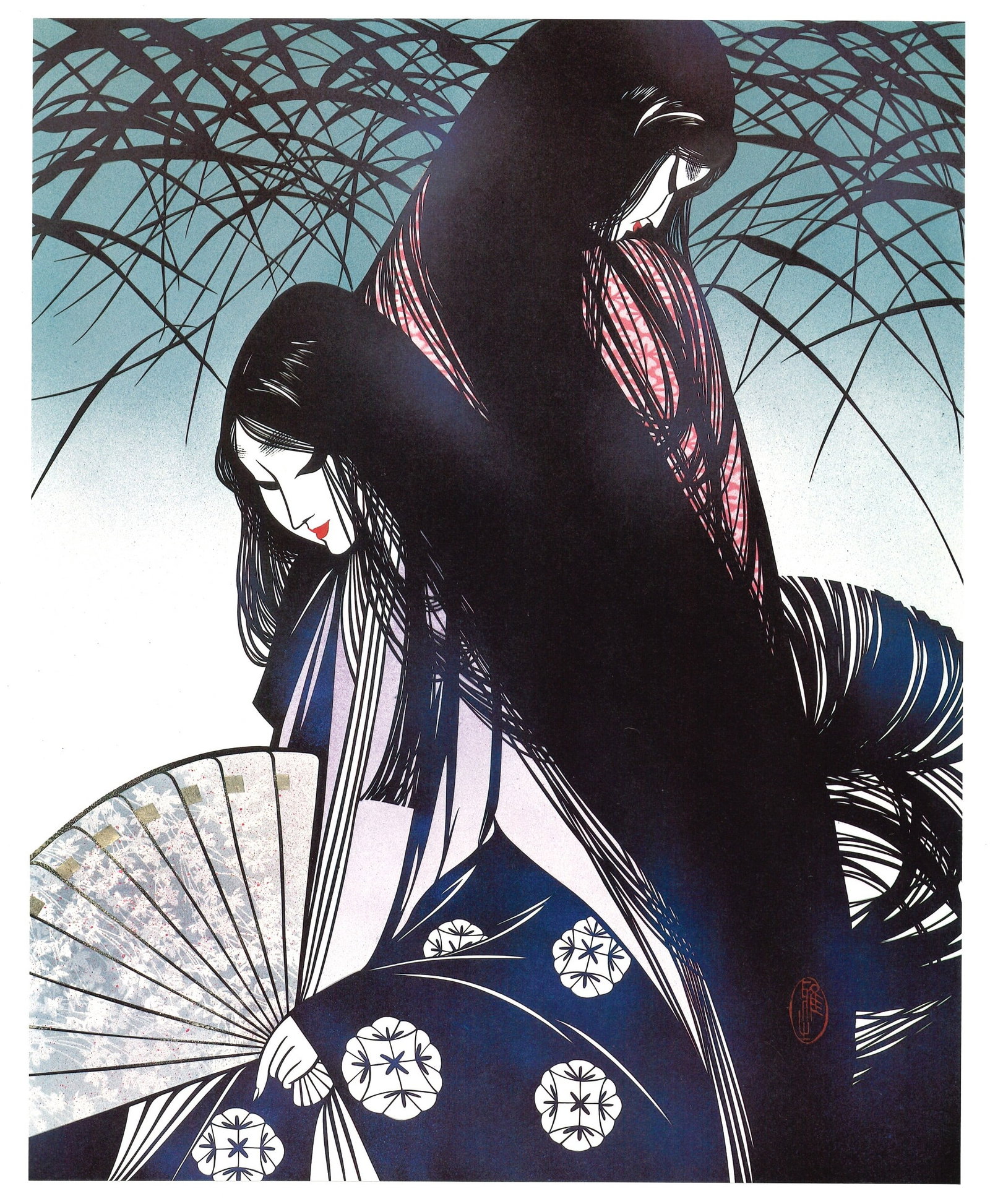 Masayuki Miyata : Veil of Petals Offset Lithograph (1 of 3)