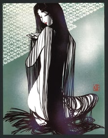 Masayuki Miyata : Thread of Silence Offset Lithograph