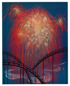 Masayuki Miyata : Sky Bloom Offset Lithograph