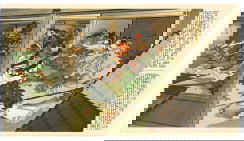 Samurai Revenge : Tales of the 47 Ronin Offset Lithograph