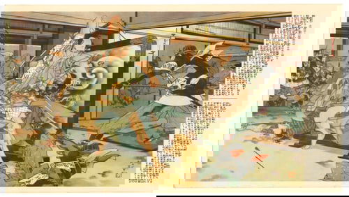 Samurai Revenge : Tales of the 47 Ronin Offset Lithograph