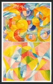 Clifton Karhu : Synchromy-Spring Offset Lithograph