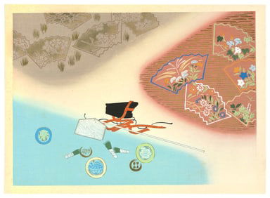 Ryoshu Yamaguchi : Seasons of Silence Woodblock