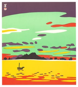 Hide Kawanishi : Leshima Islands Offset Lithograph