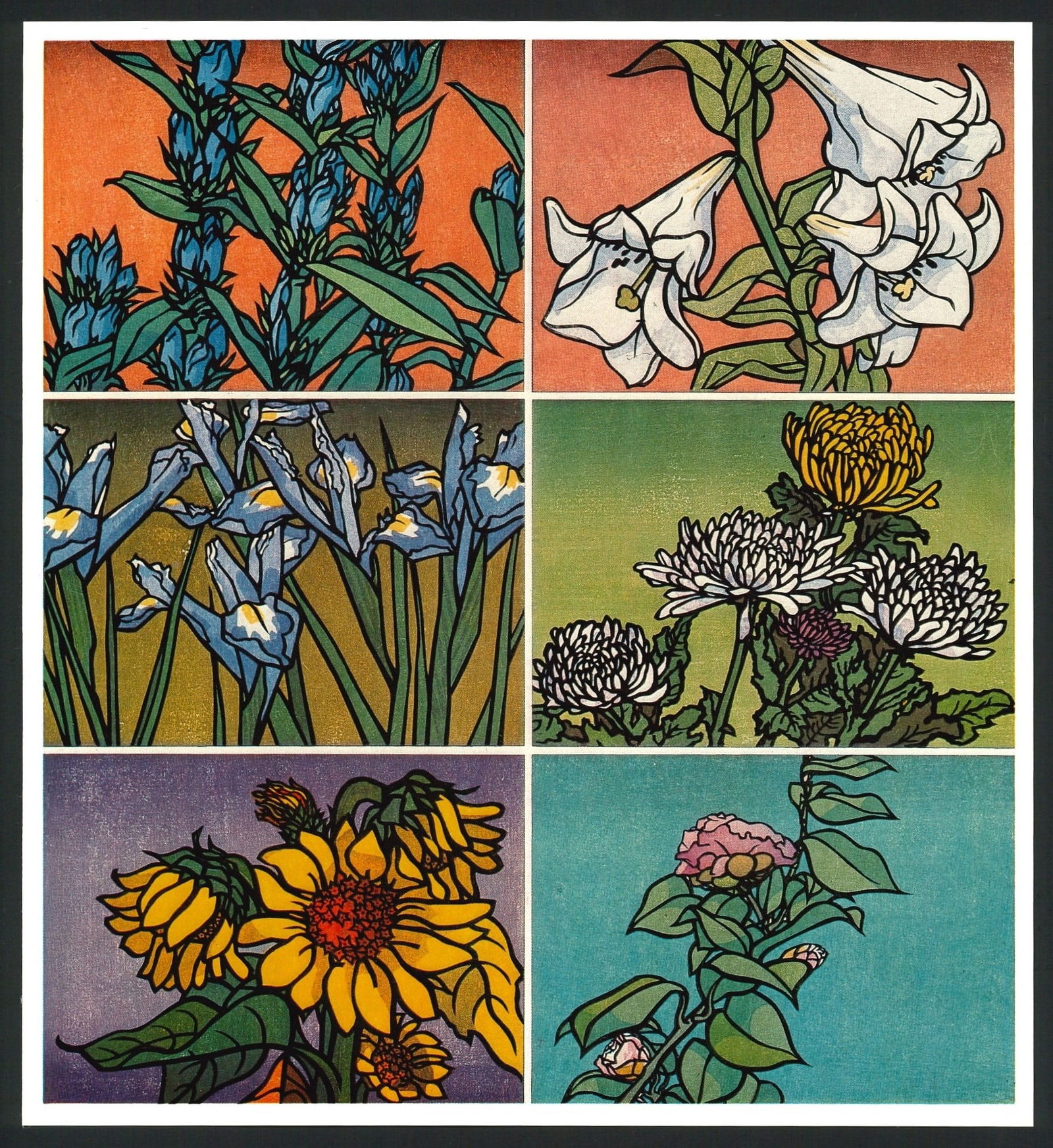 Clifton Karhu : Hexaptych Offset Lithograph (1 of 1)