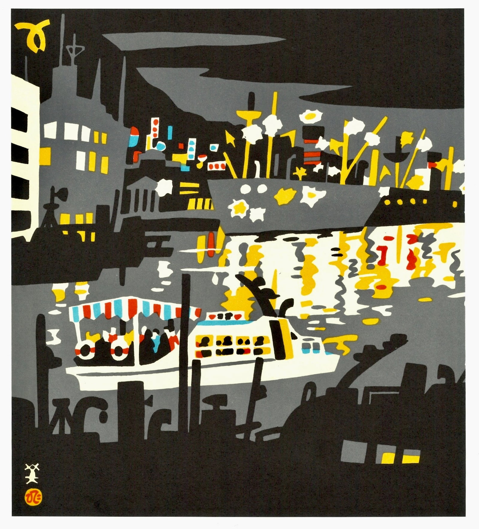Offset Lithograph Print by Kawanishi Hide (1 of 1)