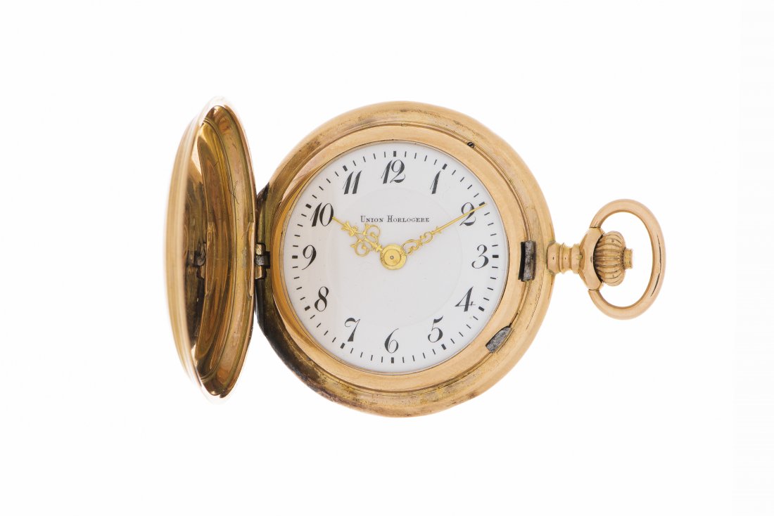 Union Horlogere Savonette ladies (1 of 2)