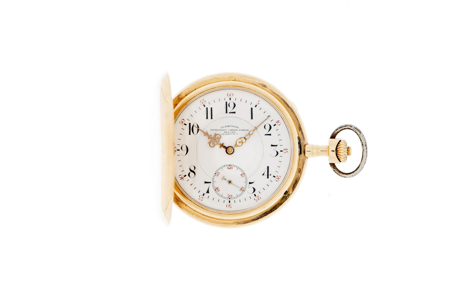 Glashütte Savonette pocket watch (1 of 2)