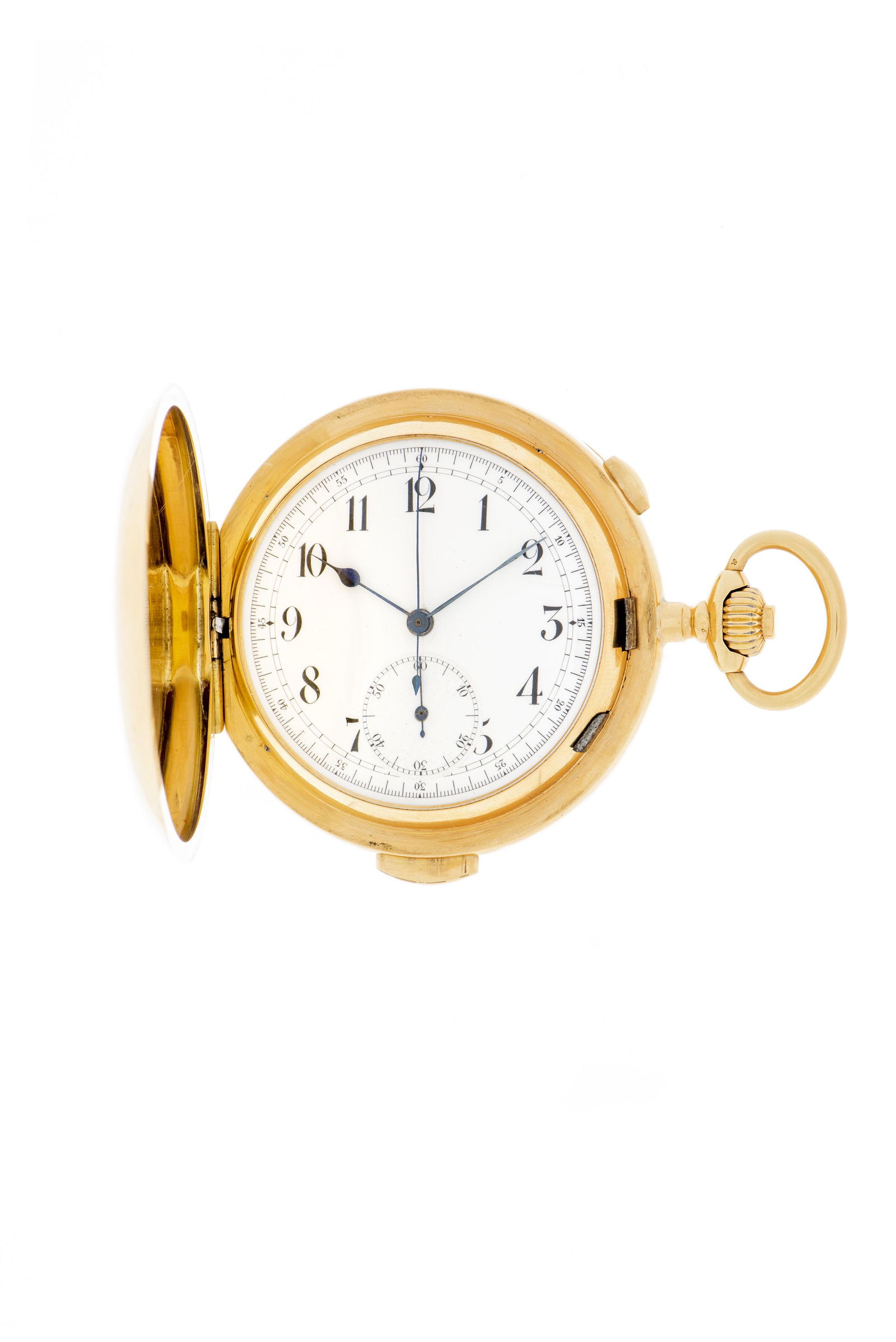 Complicated Volta Hunters pocket watch (1 of 2)