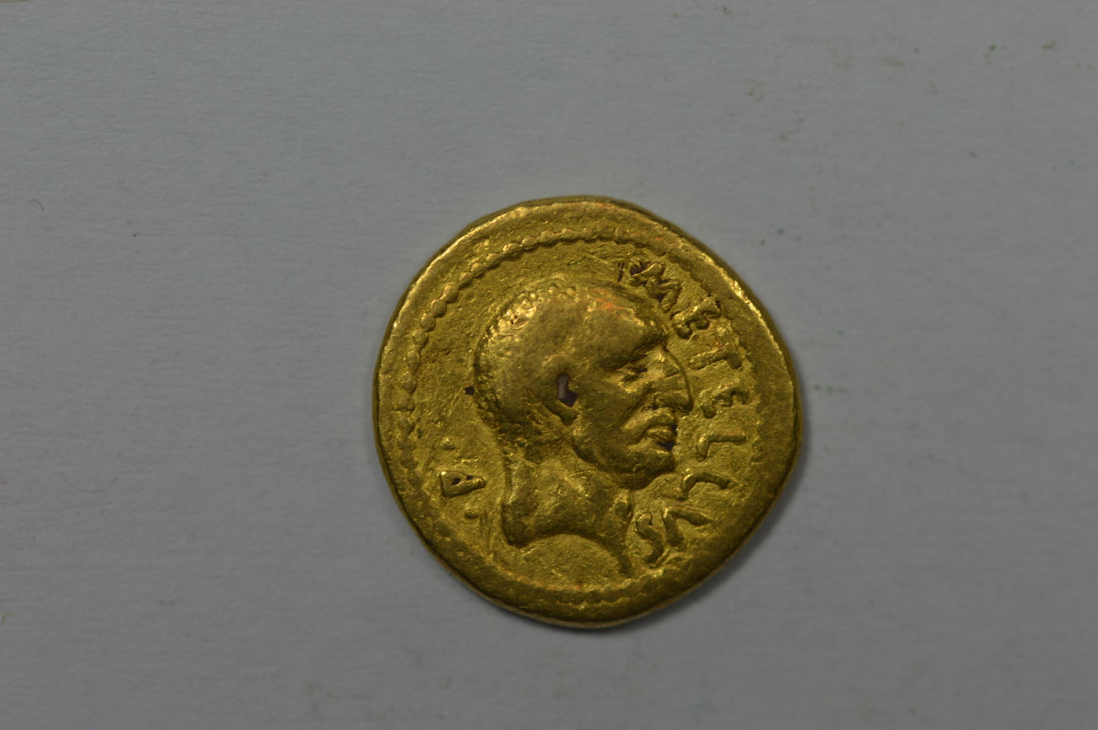 Intriguing Likely Fantasy Gold Quinarius (1 of 2)