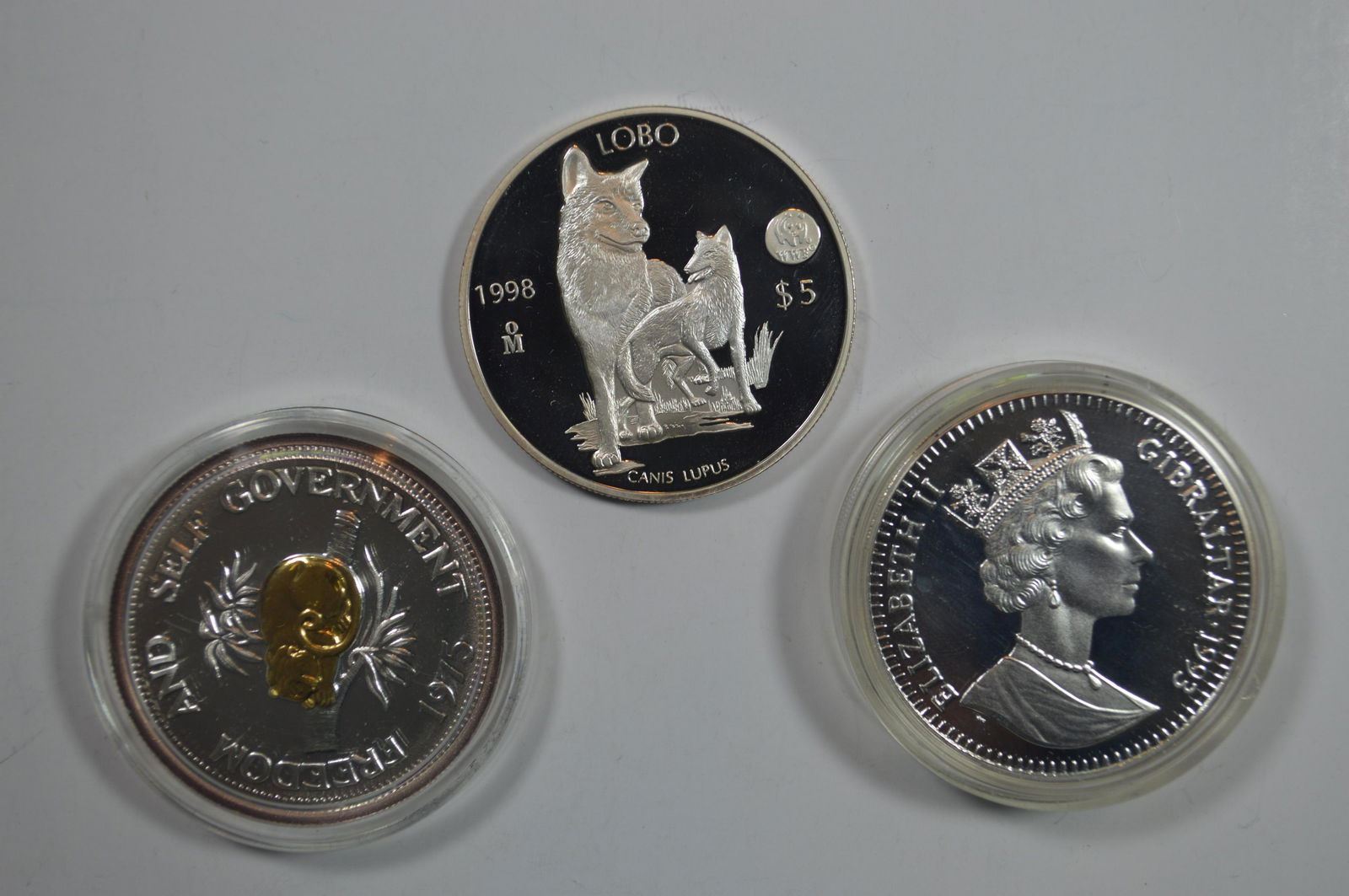 Modern Silver Coinage Threesome (1 of 2)