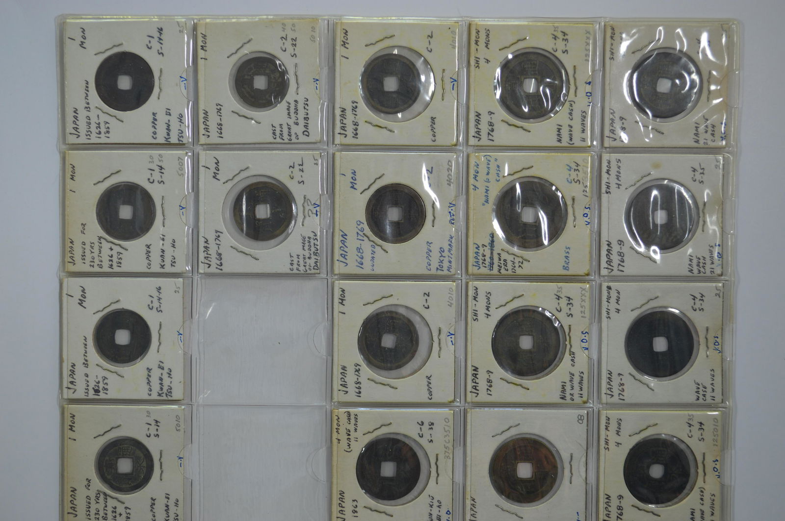 Collection of Japanese Coinage (1 of 2)