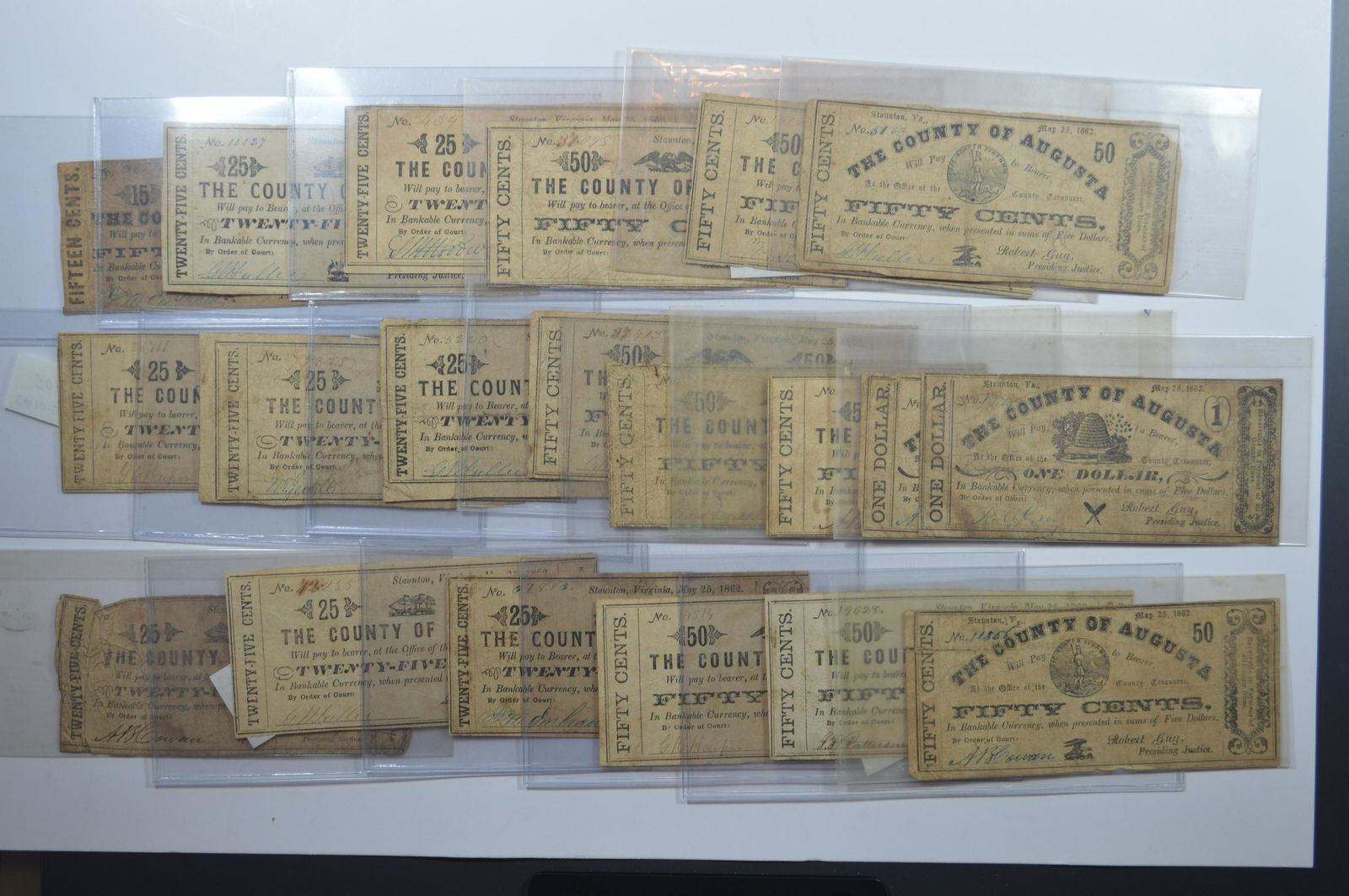 Small Denomination Banknotes. (1 of 2)