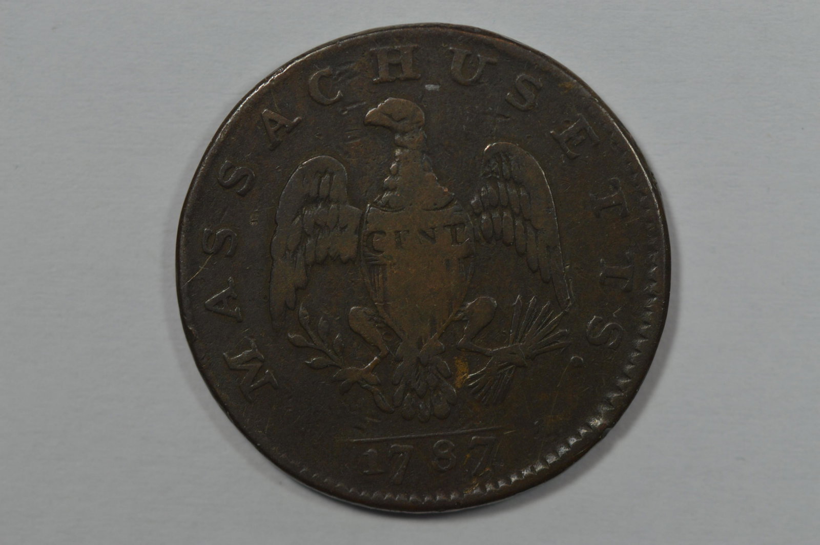 . 1787 Massachusetts Cent (1 of 2)