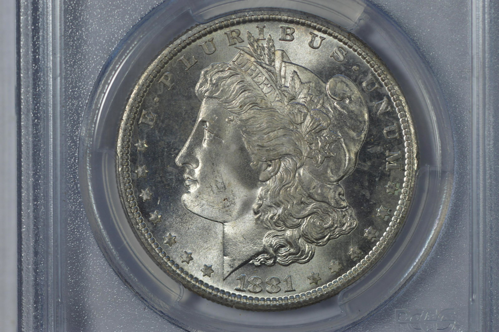 $1.00 Silver 1881-S PCGS MS65. (1 of 2)