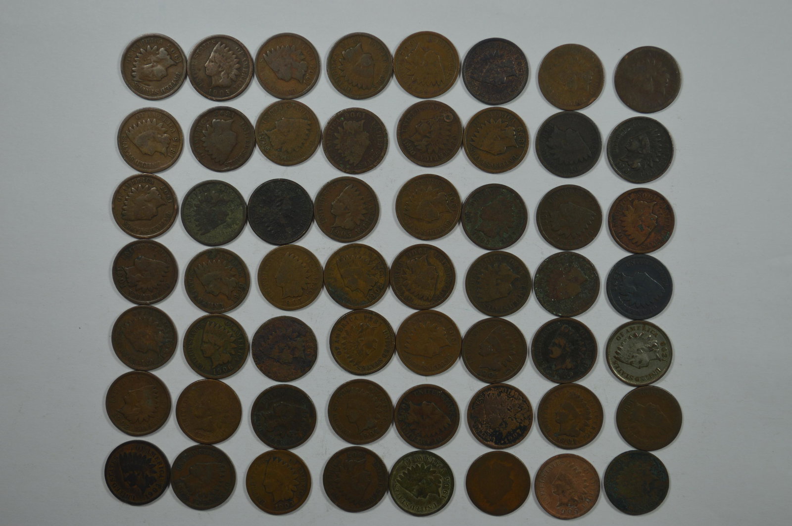 A Small Indian Cent Stash. This lot includes a nice mix (1 of 1)