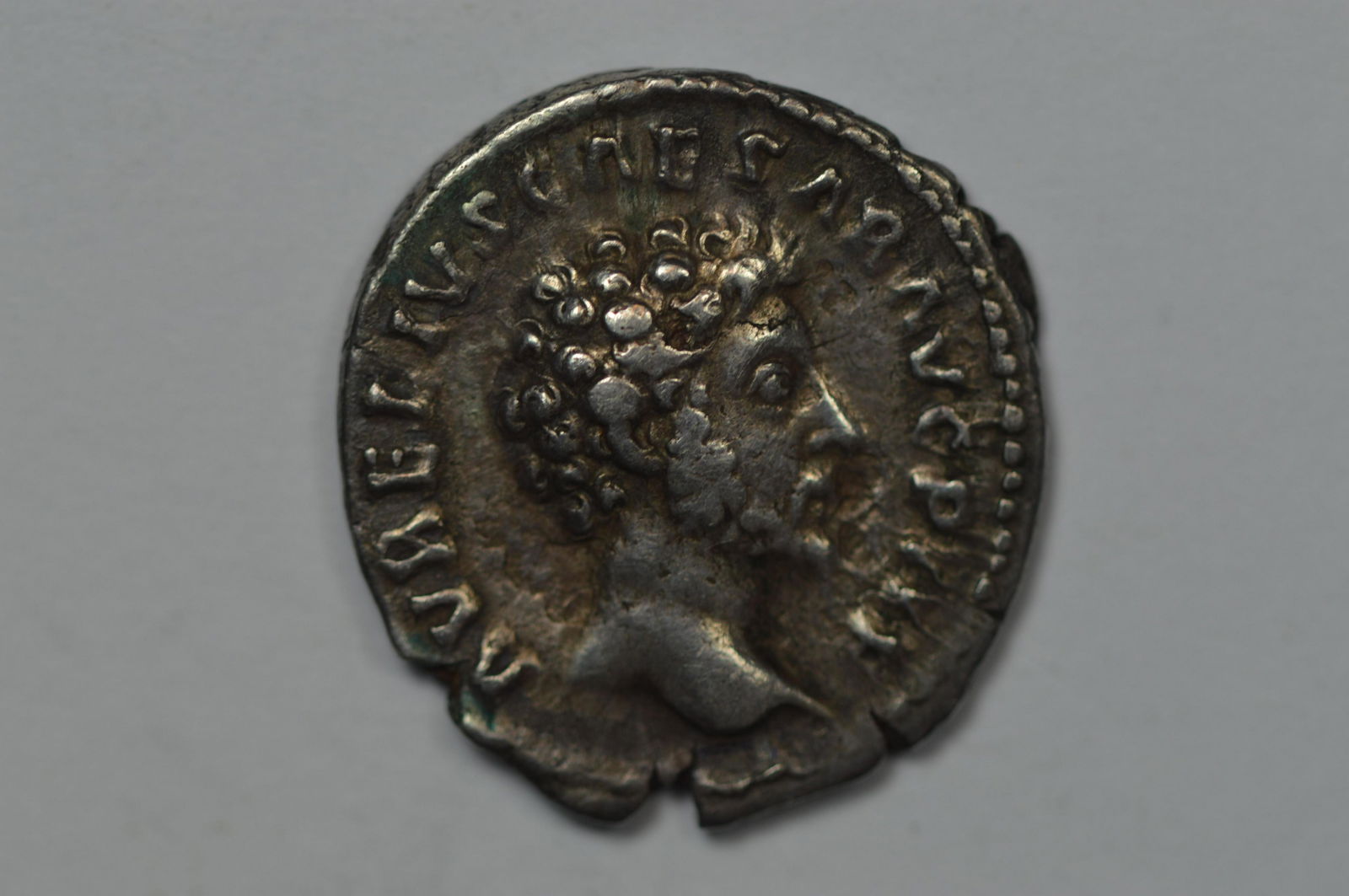 Rome, Empire. Marcus Aurelius (139-161 AD) as Caesar. Silver Denarius. (1 of 2)