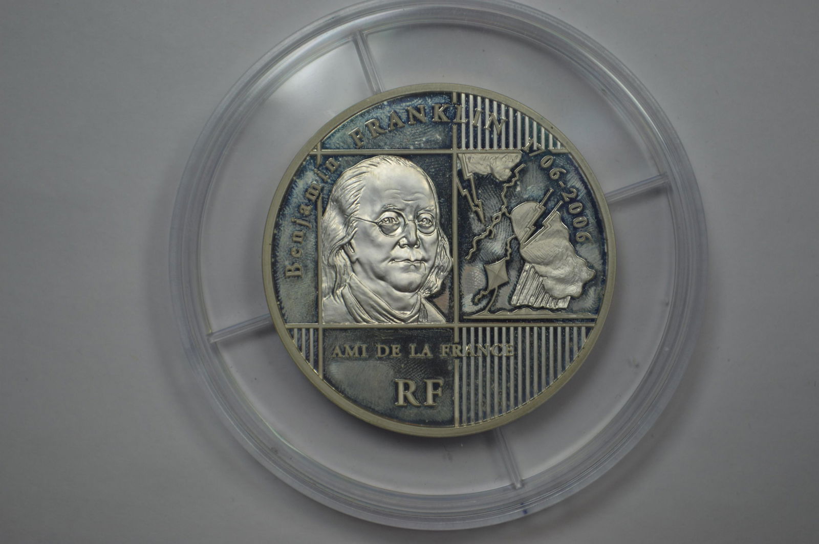 Low Mintage France 2006 Silver 20 Euro (KM-1443, 4.7501 oz ASW). (1 of 2)