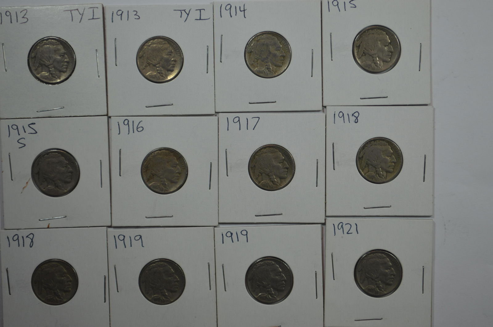 A Dozen Better Buffalo Nickels (1 of 2)