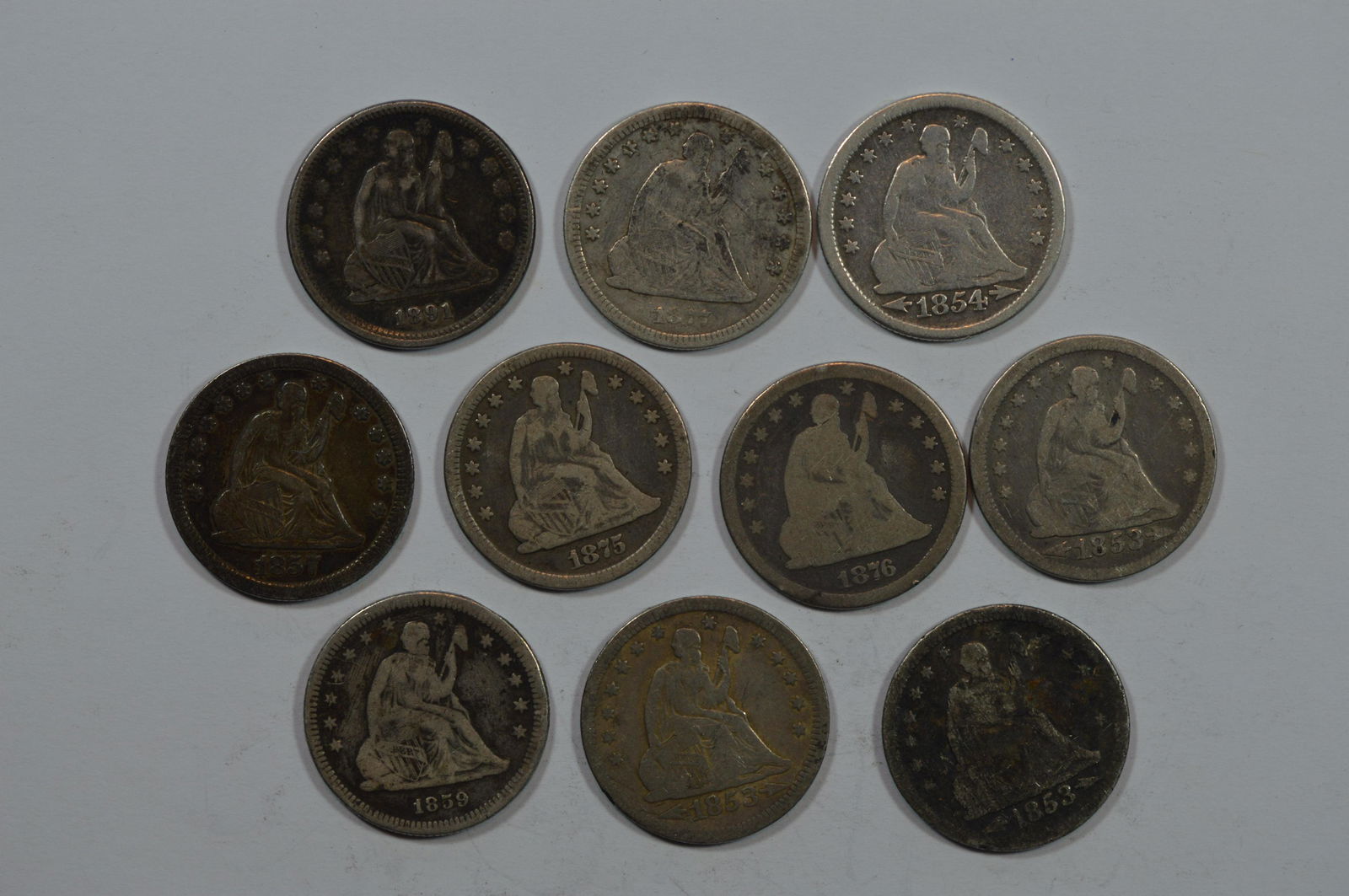 Liberty Seated Quarters (1 of 2)