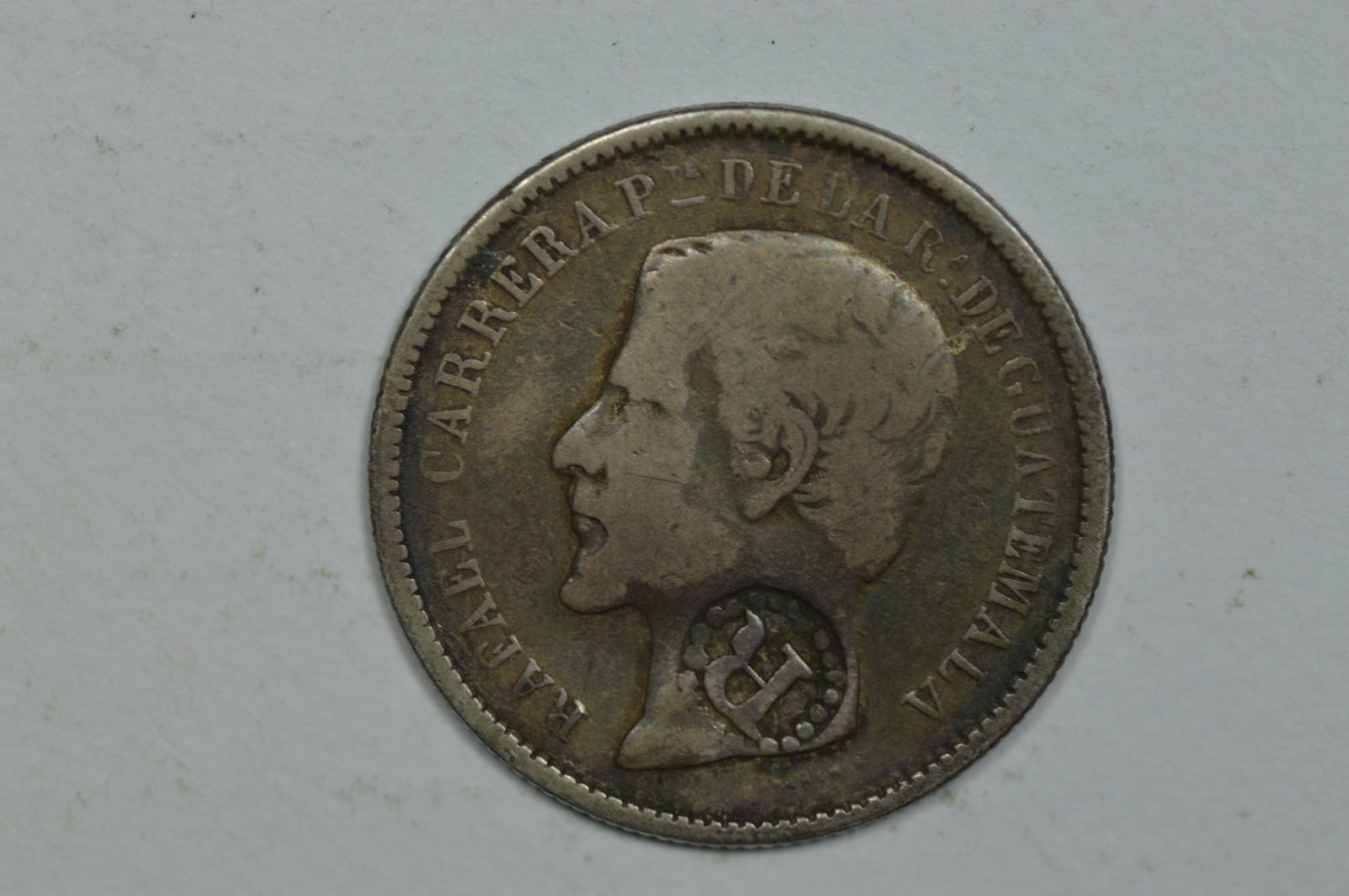 El Salvador Countermarked Coinage. (1 of 2)