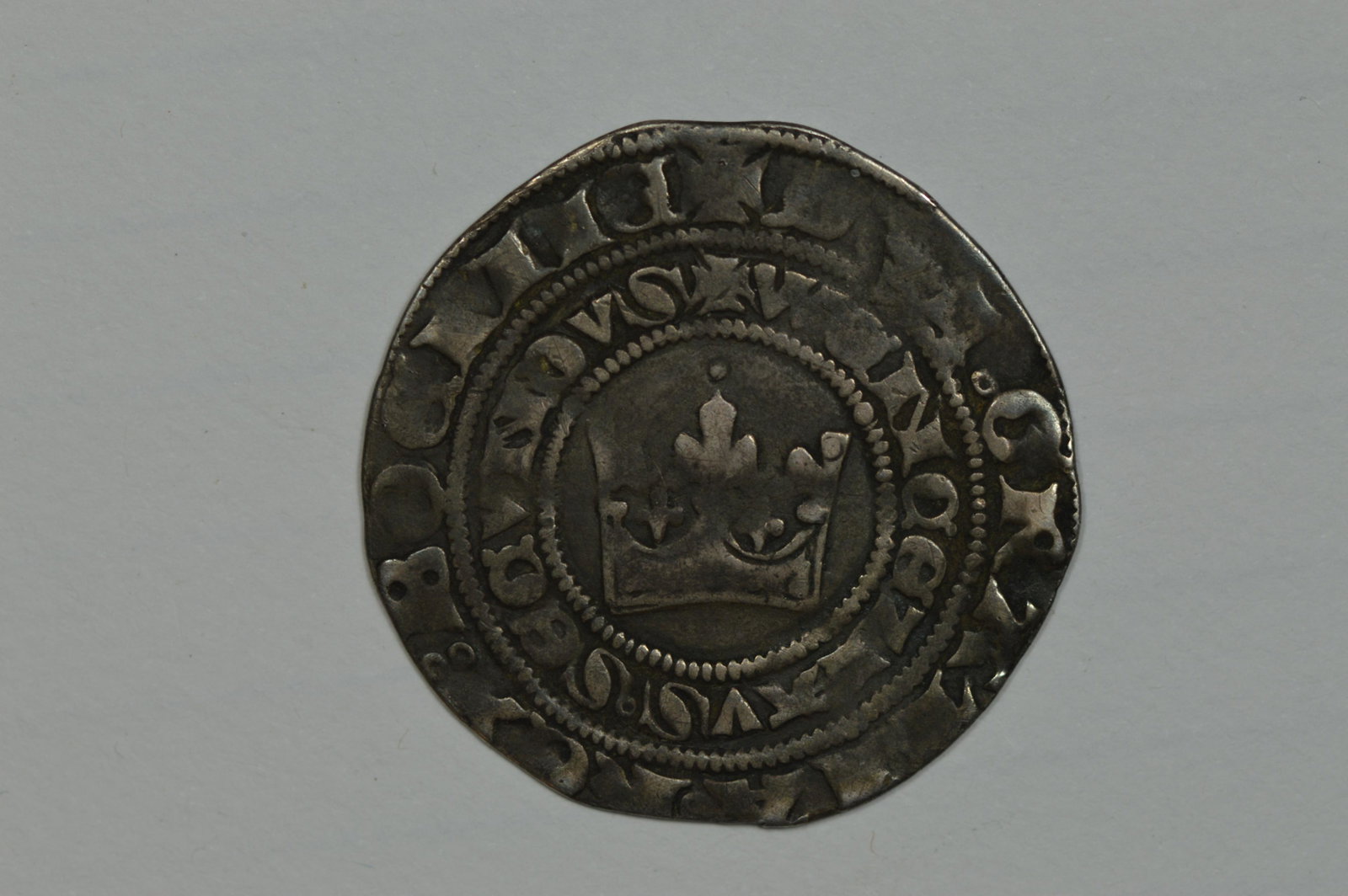 Bohemia. Wenceslaus II (1278-1305). Silver Prague Groschen (3.0 grams).: Bohemia. Wenceslaus II (1278-1305). Silver Prague Groschen (3.0 grams). A satisfying Choice Fine with honest medium grey toning and smooth surfaces. An historic and highly collectible issue. The Pragu
