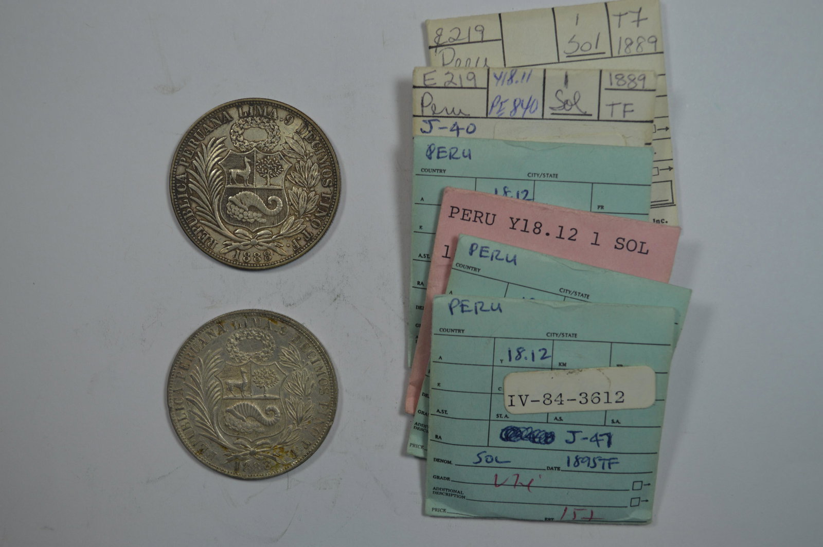 A Peru Silver Sol Octet (1 of 2)