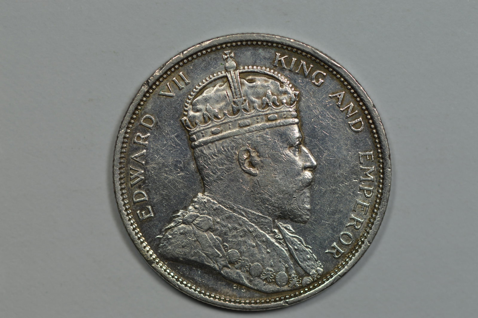 Straights Settlements 1904 Silver Dollar (KM-25, .7798 oz ASW) (1 of 2)