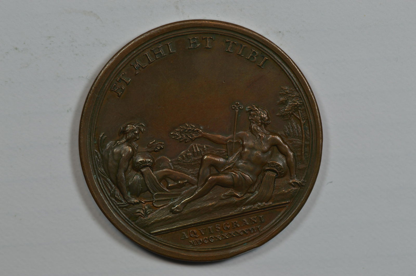 American Colonial Interest and Germany. A Very Rare 1748 Treaty of Aix-la-Chapelle (sometimes called (1 of 2)