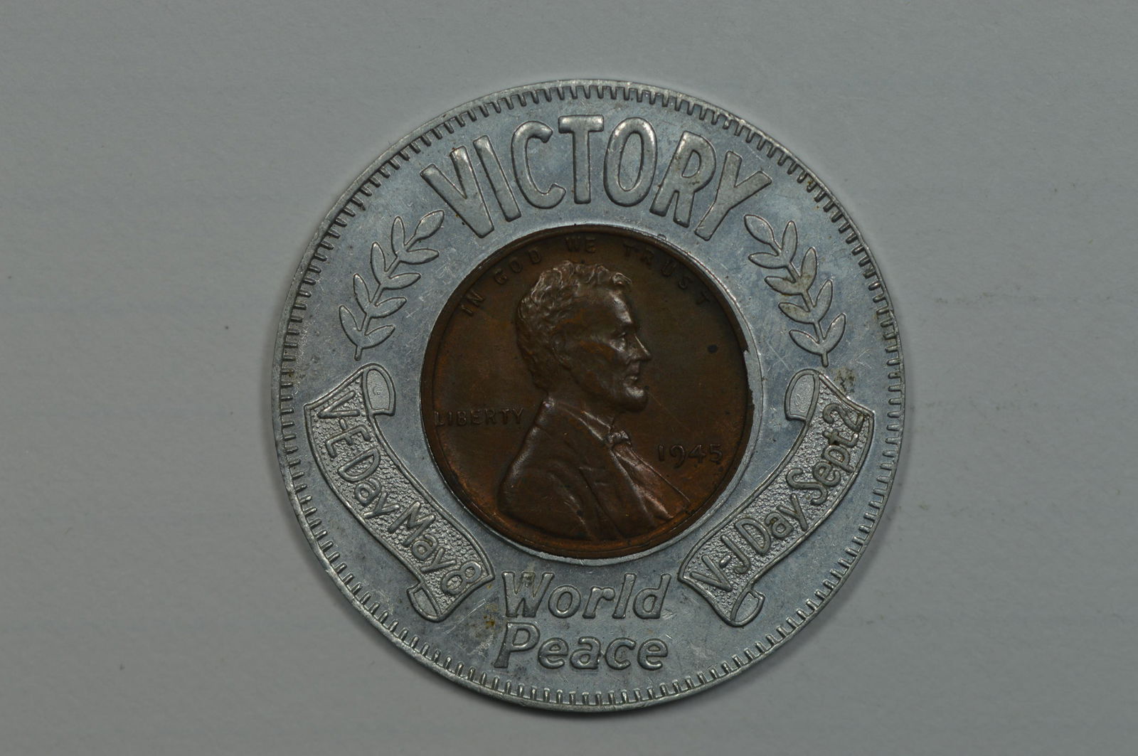 A Scarce Encased Cent from the Farmers Bank of the State of Delaware (1 of 2)