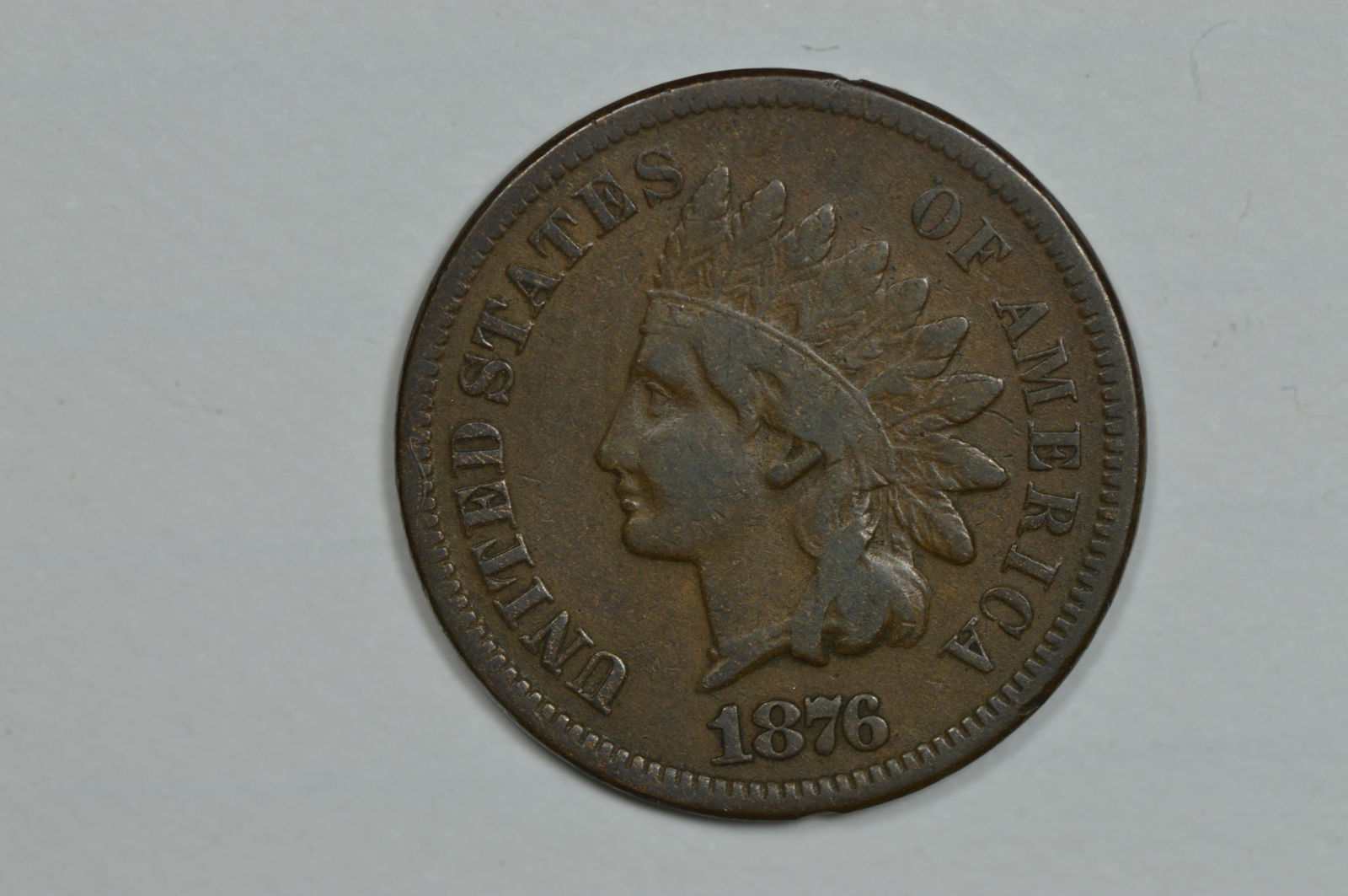 1c 1876 Choice Fine. (1 of 2)