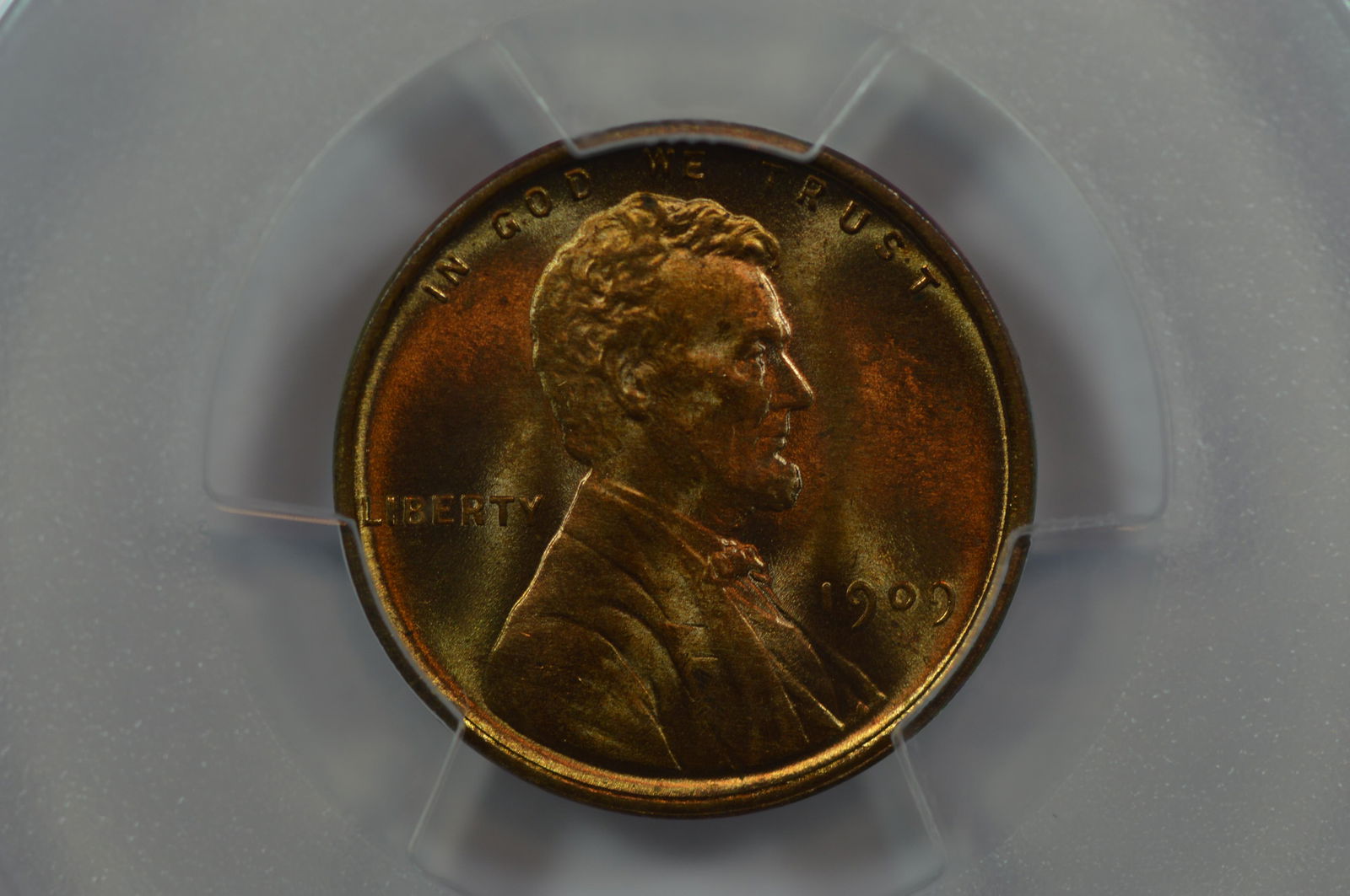 1c 1909 VDB. PCGS MS64 RD. (1 of 2)