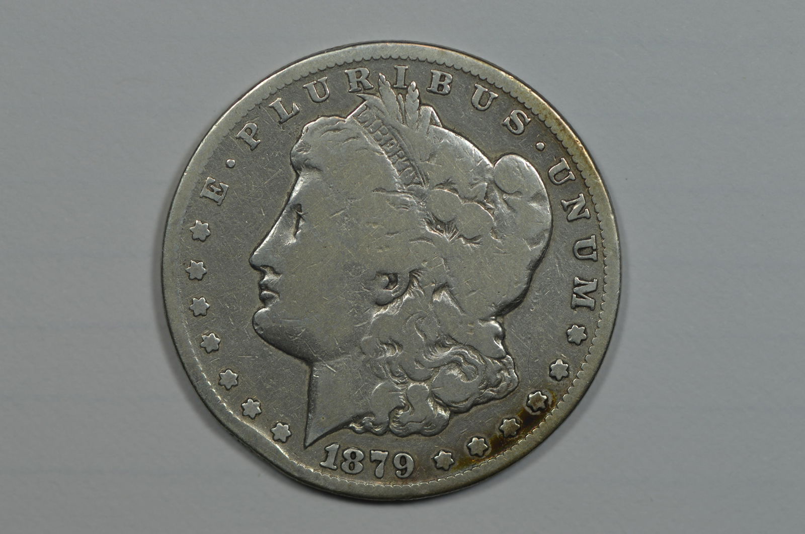 $1.00 Silver 1879-CC Capped Die. (1 of 2)