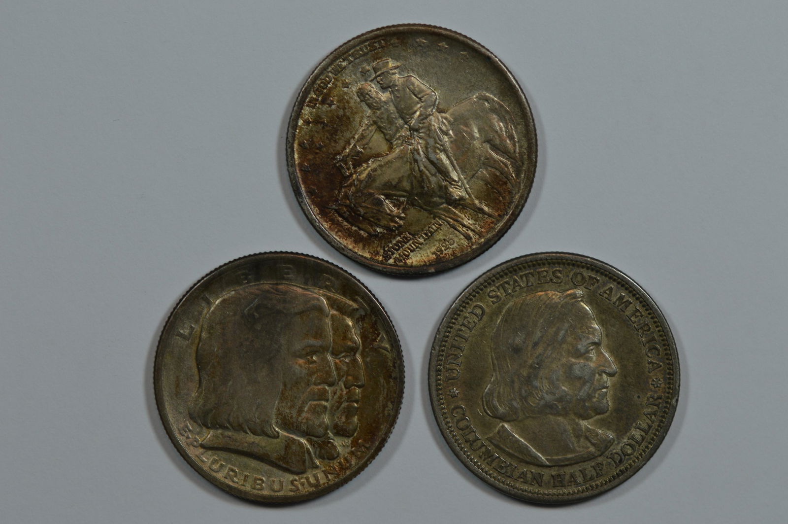 A Commemorative Half Dollar Trio (1 of 2)