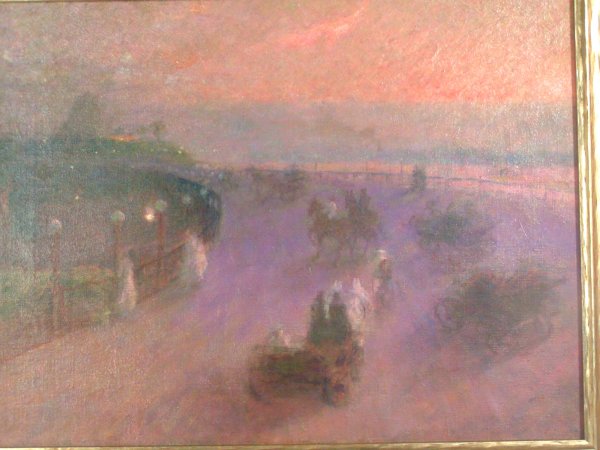 horton painting oil on cannvas relined with very l - 2