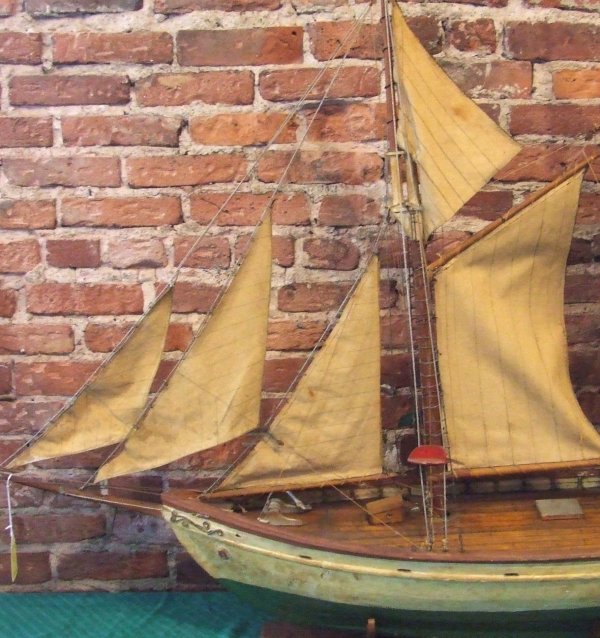 Pond boat early 20th ot late 19th century 58 inche - 2