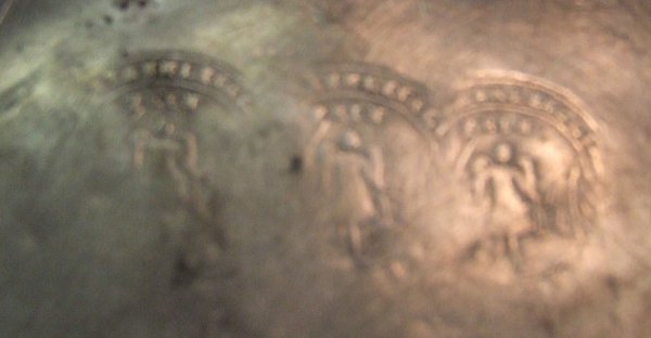 9 piece lot of pewter ware - 4