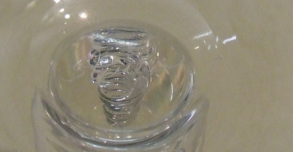 Steuben crystal 8 Champagne glasses with air twist - 3