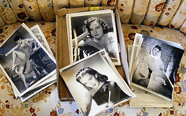 Vintage celebrity press release photos, 1940's - 5: Vintage celebrity press release photos, 1940's - 50's. Actresses. Nina Foch, Brenda Joyce, Dorothy McGuire, Gloria Grahame, Ava Gardner, Marilyn Maxwell, etc. 28 black & white photos.