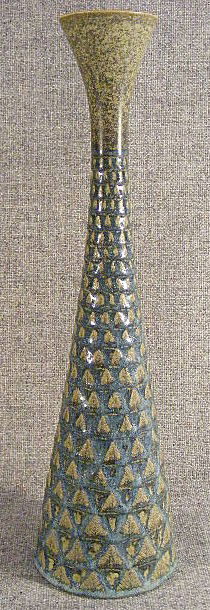 Gustavsberg Stig Lindberg stoneware vase, 14.25": Gustavsberg Stig Lindberg stoneware vase, 14.25" high