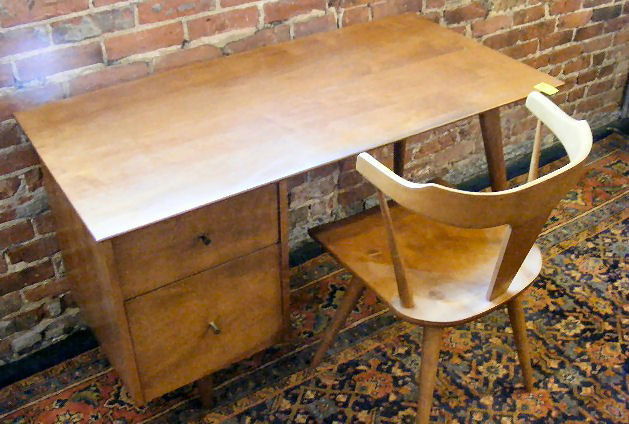 Paul McCobb Planner Group desk & chair. Good cond: Paul McCobb Planner Group desk & chair. Good condition. Desk is 29" tall x 48" across x 24" deep.